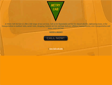 Tablet Screenshot of metrycab.com